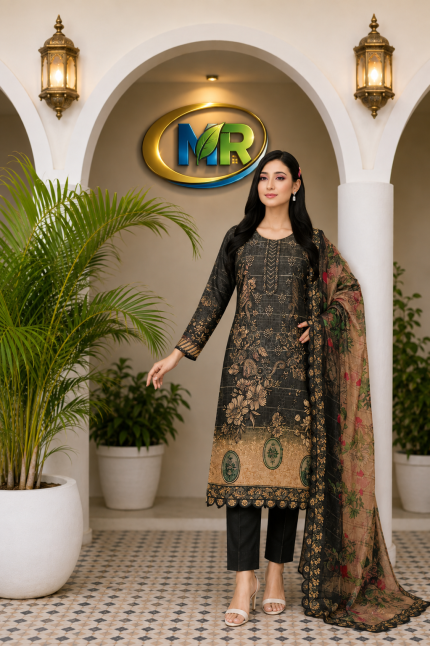 Premium Three Piece ( Tehzeeb)