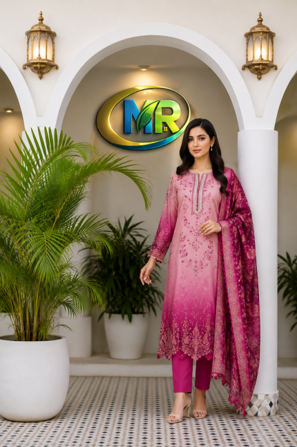 Premium Three Piece (Ayla Noor)